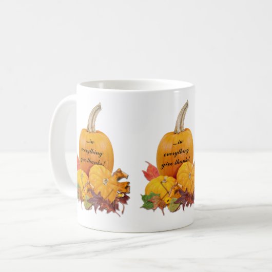 In allem danke! kaffeetasse (Vorderseite Links)