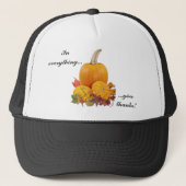 In allem danke! truckerkappe (Vorderseite)