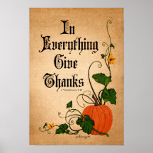 "In allem geben Dank", Erntedank Pumpkin