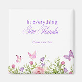 In allem gibt Dank 2" Square Magnet (Vorne)