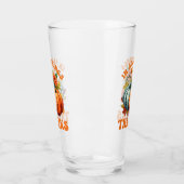 In allen Dingen danke - farbenfrohe Pumpkin Glas (Links)