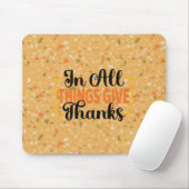 In allen Dingen danke Mousepad (Mit Mouse)