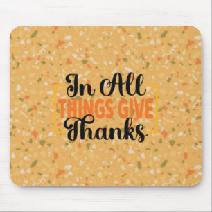 In allen Dingen danke Mousepad