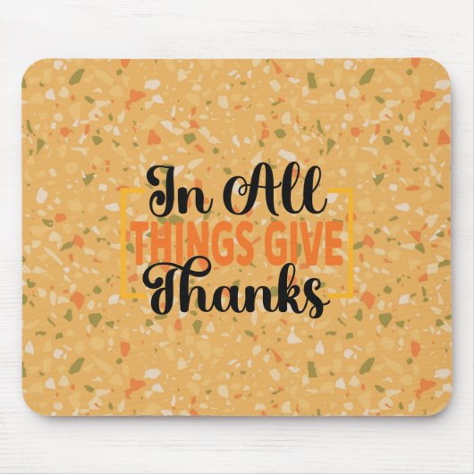 In allen Dingen danke Mousepad (Vorne)
