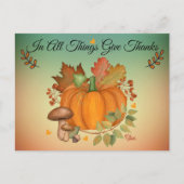In allen Dingen danke Postcard Postkarte (Vorderseite)