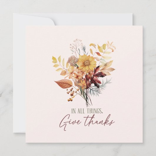 In allen Dingen danken Herbst (Vorderseite)