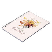 In allen Dingen danken Herbst Notizblock (Linke Seite)