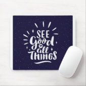 In allen Dingen gut sehen Mousepad (Mit Mouse)