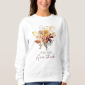 IN ALLEN DINGEN THEMEN AUTUMN DANKE SWEATSHIRT (Vorderseite)