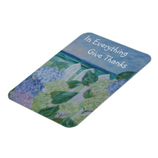 In alles geben Sie Dank-Küste Magnet (Linke Seite)