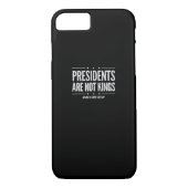 In America Presidents Are Not Kings Retro Classic Case-Mate iPhone Hülle (Rückseite)