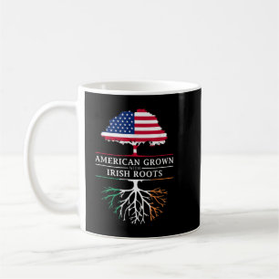 In Amerika gewachsen mit irischen Wurzeln - Irland Kaffeetasse