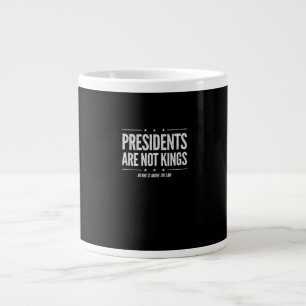 In Amerika sind Präsidenten keine Könige Retro Cla Jumbo-Tasse