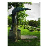 "In Anguisch verschleiert" Fotodruck (Vorne)