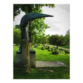 "In Anguisch verschleiert" Fotodruck