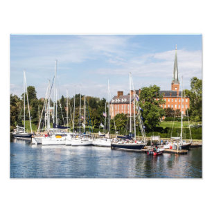 In Annapolis segeln, Maryland Fotodruck