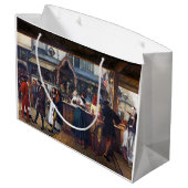 In Antwerpen (Belgien), Albrecht Durer Große Geschenktüte (Rückseite Schrägansicht)