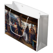 In Antwerpen (Belgien), Albrecht Durer Große Geschenktüte (Vorderseite Schrägansicht)