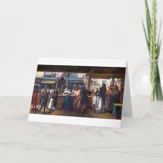 In Antwerpen (Belgien), Albrecht Durer Karte (Vorderseite)