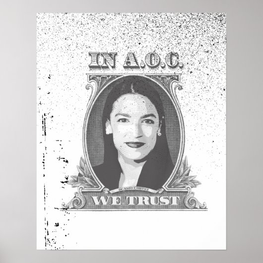 In AOC vertrauen wir Poster (Vorne)