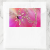 in Aufklebern mit strahlender Splendor Rechteckiger Aufkleber (Tasche)