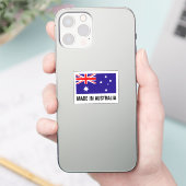 In Australien hergestellte Vinyl-Aufkleber für ben Aufkleber (Telefon)