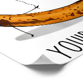 In Banana Years You're Bread Funny Banana Lover Sa Poster (Ecke)