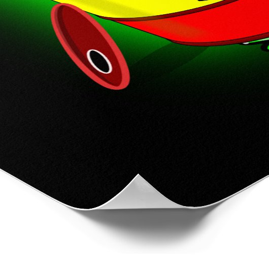 In Barrel of Toxic Waste Poster (Ecke)