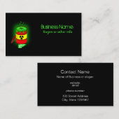 In Barrel of Toxic Waste Visitenkarte (Vorne/Hinten)