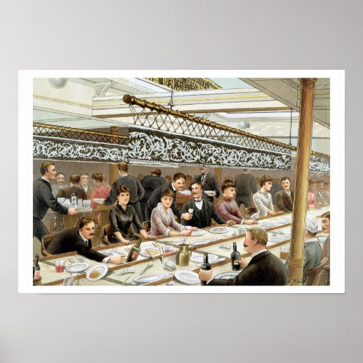 In Bay, Dinner Time - A Western Ocean Swell, f Poster (Vorne)