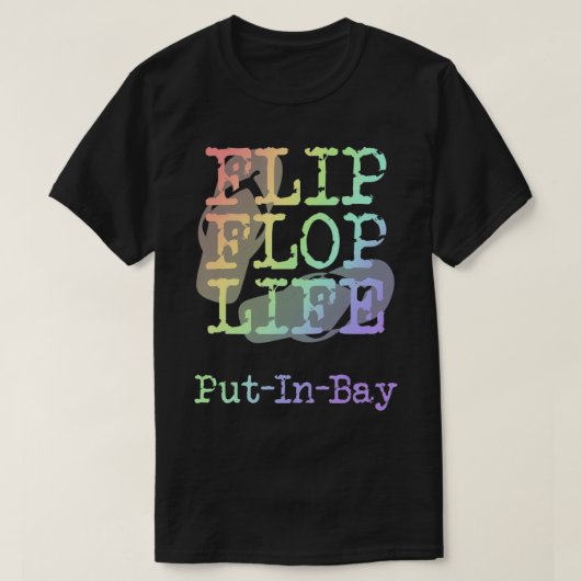 In Bay Ohio Sommerurlaub Party Bootssai T-Shirt (Design vorne)