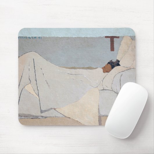 In Bed, Edouard Vuillard Mousepad (Mit Mouse)