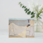 in Bed | Edouard Vuillard | Postkarte (Stehend Vorderseite)