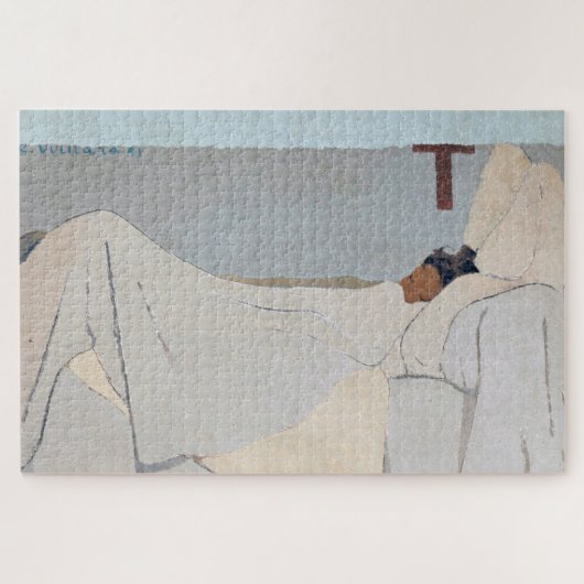 In Bed, Edouard Vuillard Puzzle (Horizontal)