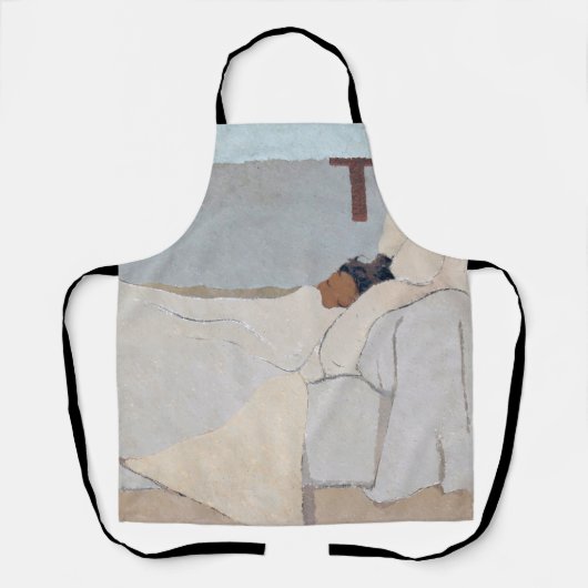 In Bed, Edouard Vuillard Schürze (Vorderseite)