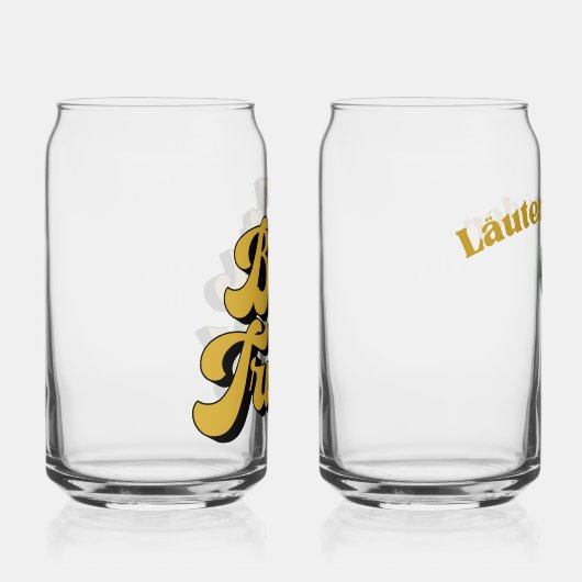 In Beer we trust Dosenglas (Rechts)