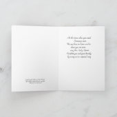 In Beileid Karte (Innenseite)