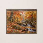 In Bernsteinwälder Herbststrom-Puzzle Puzzle (Horizontal)