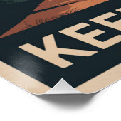 In Bewegung bleiben Poster (Ecke)