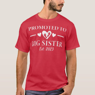 In Big Sister 2023 verkündet Schwangerschaft T-Shirt