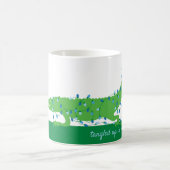 In blauer Tasse verworren (Mittel)