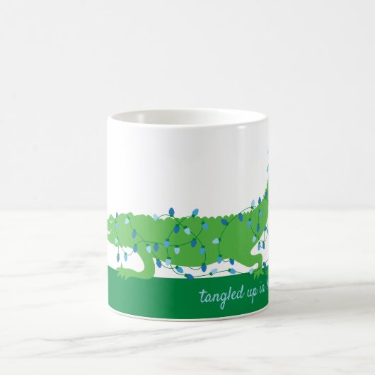 In blauer Tasse verworren (Mittel)