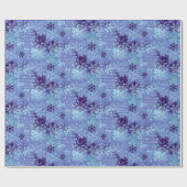 In Bleak im Winter Weihnachten Carol Indigo Geschenkpapier (Flach)