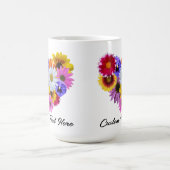 In Bloom - Herz geformt Bouquet Kaffeetasse (Mittel)