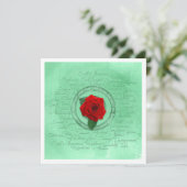 In Bloom Karte (Stehend Vorderseite)