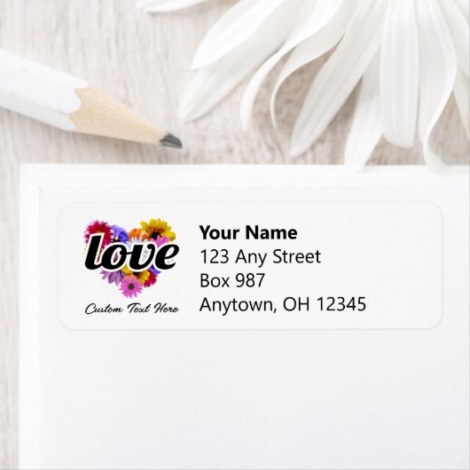 In Bloom - Liebe Herz geformt Blumenstrauß (Insitu)