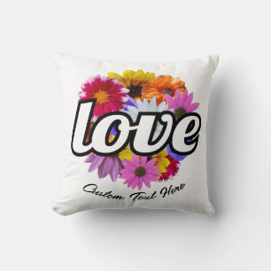 In Bloom - Liebe mit Round Floral Bouquet Kissen