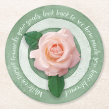 In Bloom Paper Coaster