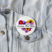 In Bloom - Pulssplit - Blumentopf Button (Beispiel)