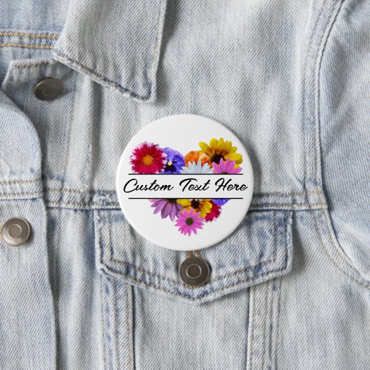 In Bloom - Pulssplit - Blumentopf Button (Beispiel)